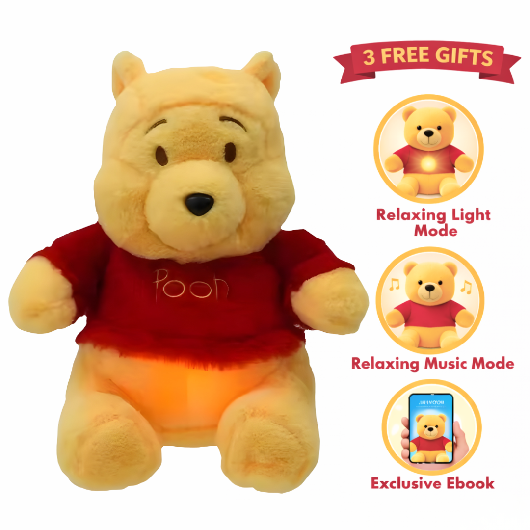 Breathing Winnie Plush for Anxiety