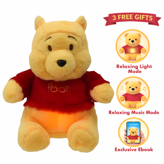 Breathing Winnie Plush for Anxiety